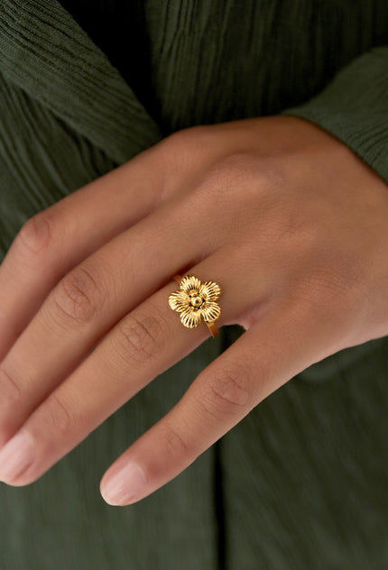 Ring Gänseblümchen verstellbar