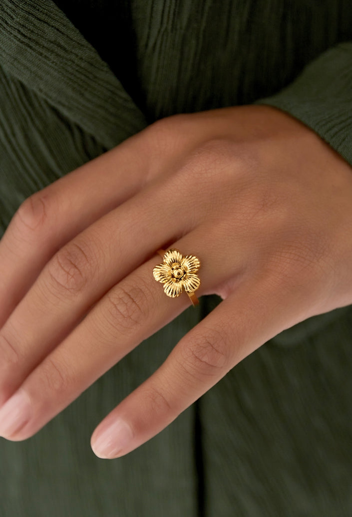 Ring Gänseblümchen verstellbar