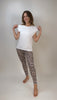 T-Shirt mit Schulterpolster