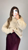 Boucle Pullover mit Rollkragen