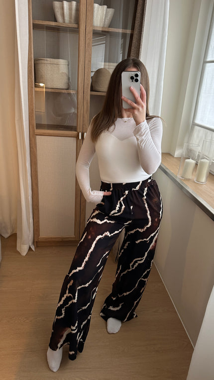 Soft swirl Hose - Braun