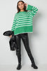 Pullover gestreift