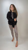 Kapuzen Hoodie mit zweifarbiger Kordel