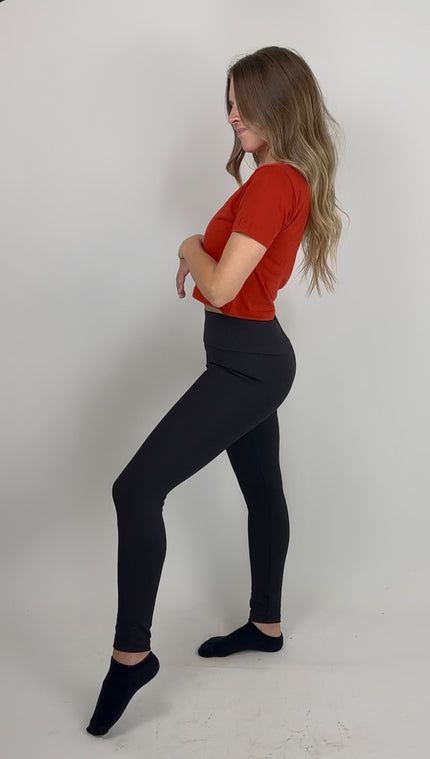 T-Shirt cropped rot