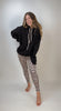 Kapuzen Hoodie mit zweifarbiger Kordel