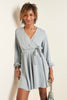 Kleid mit Bindegürtel
