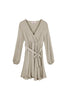 Kleid mit Bindegürtel
