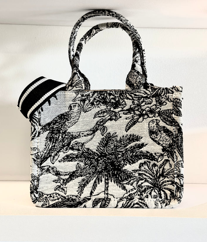 Tasche mit Muster zum Umhängen