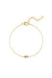 Schlichtes Armband mit Knoten Detail