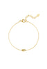 Schlichtes Armband mit Knoten Detail