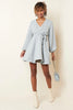 Kleid mit Bindegürtel