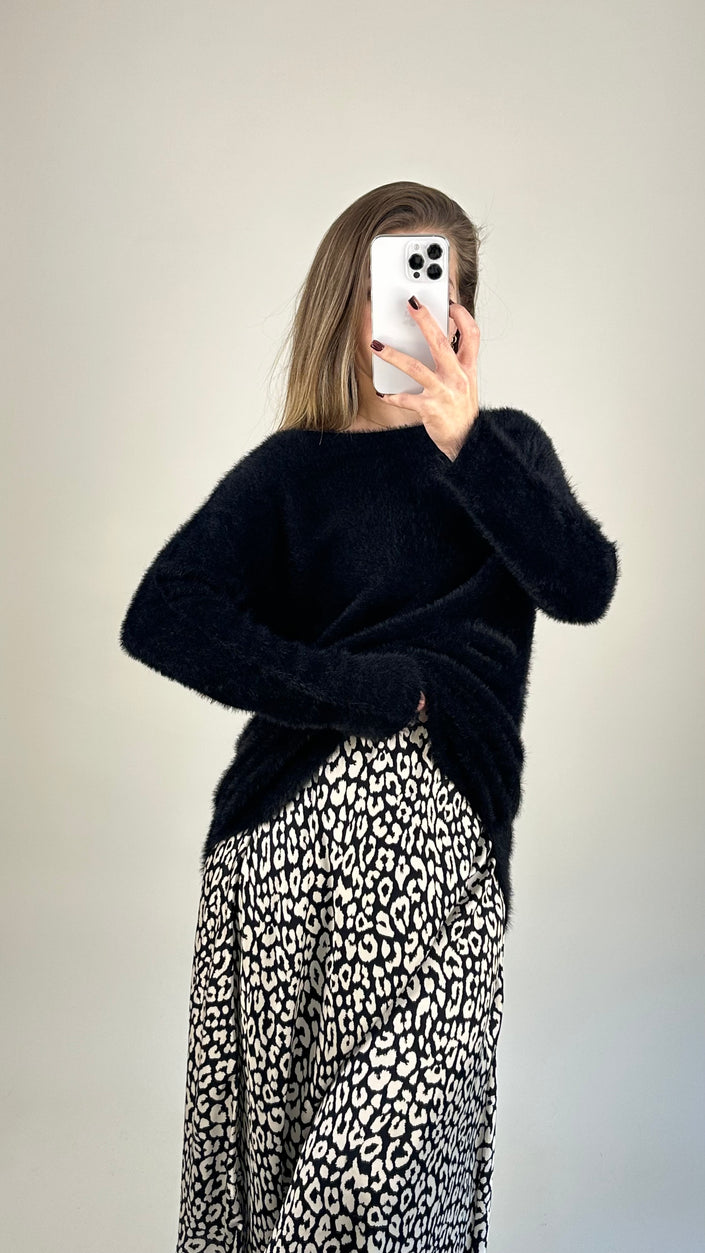 Flauschiger Pullover - Tiffiny