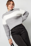 Pullover gerippt
