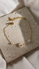 Blümchen Armband Gold