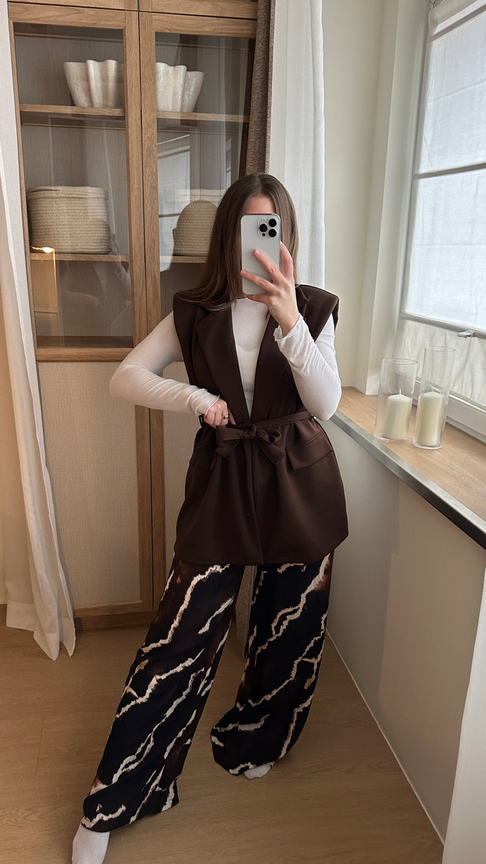Softe Blazer Weste