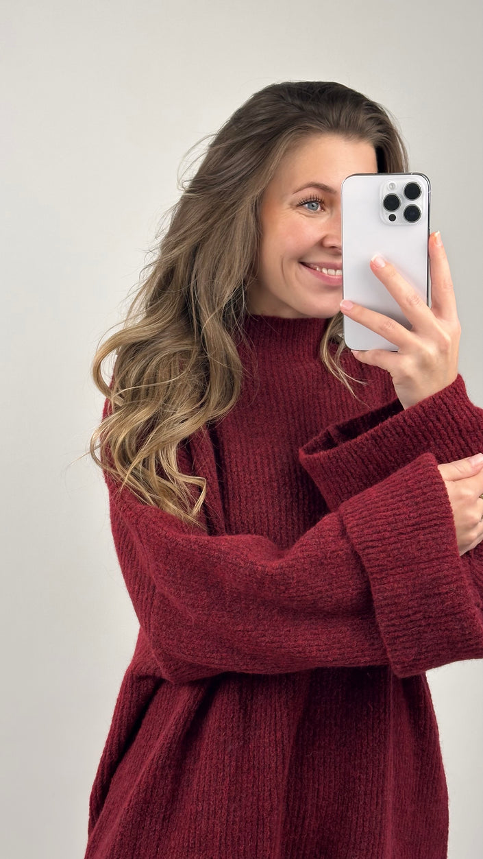 Weicher Long Pullover