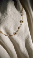 Blümchen Kette Gold