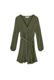 Kleid mit Bindegürtel