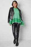 Pullover gestreift