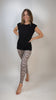 T-Shirt mit Schulterpolster