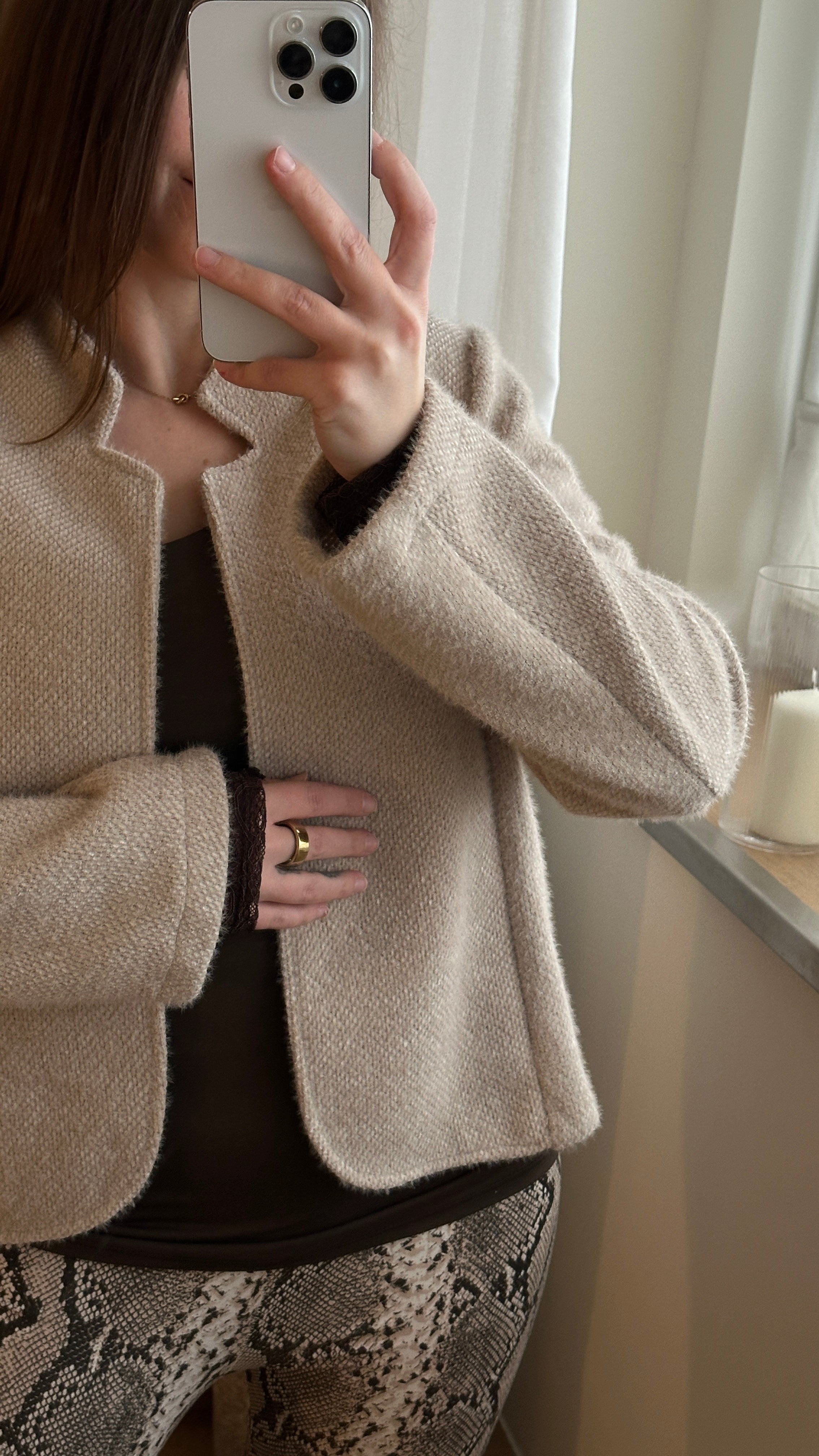 Elegant Teddy Jacket