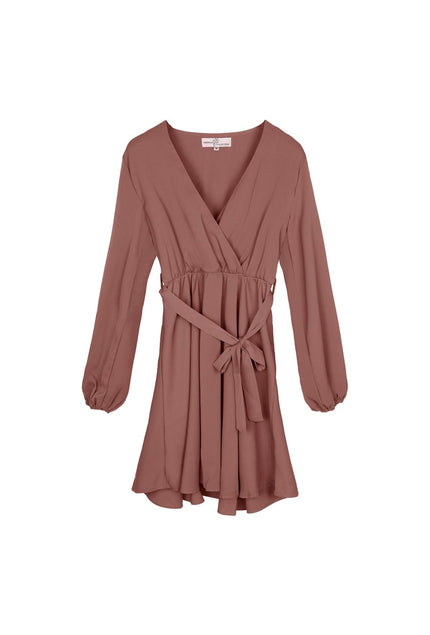 Kleid mit Bindegürtel