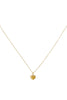 Edelstahlkette Herz gold