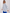 Pullover gestreift blau