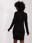 Polo Kleid langarm schwarz