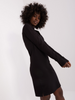 Polo Kleid langarm schwarz