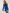 Set aus Rock und Oberteil blau