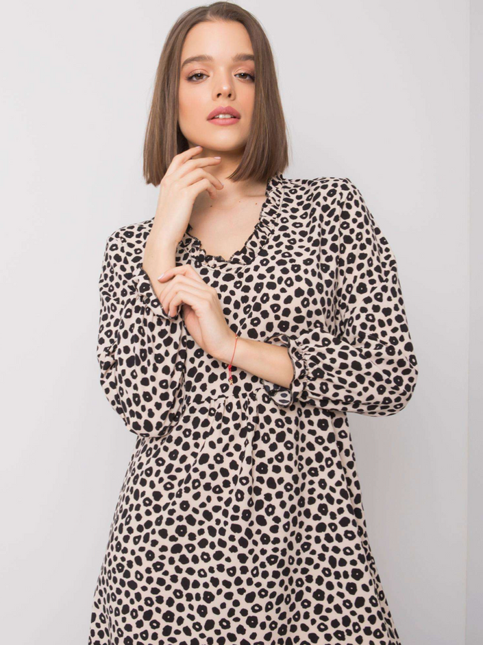 Kleid mit Leo-Muster