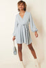 Kleid mit Bindegürtel