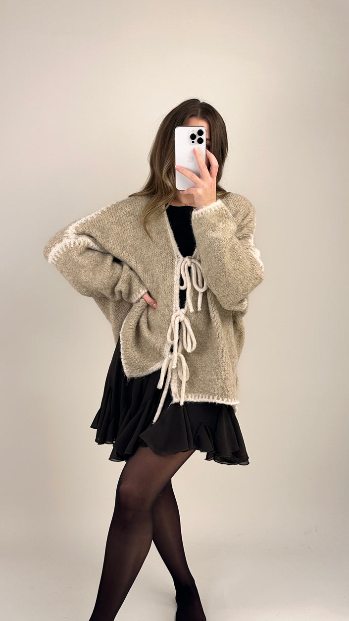 Schleifen Cardigan 2.0
