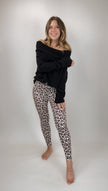Offshoulder Pullover aus weichem Strick
