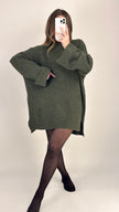 Weicher Long Pullover
