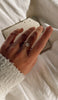 Blümchen Ring Gold